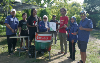 Kolaborasi ABI-UNRIKA, Rehabilitas Mangrove Hingga Ubah Sampah Plastik Menjadi Paving Block